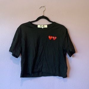 Cropped Heart shirt